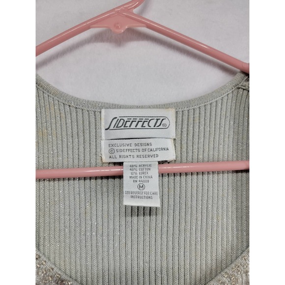 Side Effects CTS Brad beautifully embellished tank top size M - Picture 7 of 9